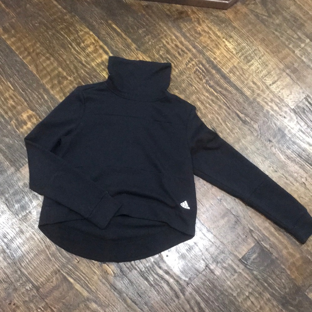 Adidas black turtleneck